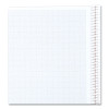 Engineering And Science Notebook, Quadrille Rule (10 Sq/In), White Cover, (60) 11 x 8.5 Sheets