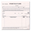 Snap-A-Way Bill Of Lading, Short Form, Three-Part Carbonless, 7 x 8.5, 250 Forms Total