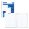 Wirebound Call Register, One-Part (No Copies), 11 x 8.5, 100 Forms Total