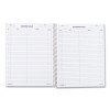 Wirebound Call Register, One-Part (No Copies), 11 x 8.5, 100 Forms Total
