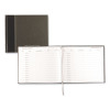 Hardcover Visitor Register Book, Black Cover, 9.78 X 8.5 Sheets, 128 Sheets/Book