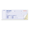 Receipt Book, Two-Part Carbonless, 7 x 2.75, 4 Forms/Sheet, 100 Forms Total