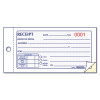 Small Money Receipt Book, Two-Part Carbonless, 2.75 x 5, 50 Forms Total