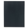 Executive Notebook With Ribbon Bookmark, 1-Subject, Medium/College Rule, Blue Cover, (75) 11 x 8.5 Sheets