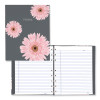 Notepro Notebook, 1-Subject, Medium/College Rule, Pink/Gray Cover, (75) 9.25 X 7.25 Sheets