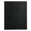 Notepro Notebook, 1-Subject, Narrow Rule, Black Cover, (75) 9.25 x 7.25 Sheets