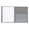 Notepro Notebook, 1-Subject, Medium/College Rule, Cool Gray Cover, (75) 9.25 x 7.25 Sheets