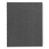 Notepro Notebook, 1-Subject, Medium/College Rule, Cool Gray Cover, (75) 9.25 x 7.25 Sheets