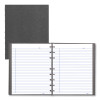 Notepro Notebook, 1-Subject, Medium/College Rule, Cool Gray Cover, (75) 9.25 x 7.25 Sheets