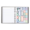 Notepro Notebook, 1-Subject, Medium/College Rule, Cool Gray Cover, (75) 9.25 x 7.25 Sheets