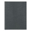 Executive Notebook, 1-Subject, Medium/College Rule, Cool Gray Cover, (72) 9.25 x 7.25 Sheets