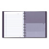 Miraclebind Notebook, 1-Subject, Medium/College Rule, Purple Cover, (75) 9.25 x 7.25 Sheets