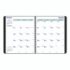 Plan And Link Monthly Planner, 11" x 9.06", Black Cover, 16-Month: Sept 2025 To Dec 2026