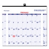 Yearly Wall Calendar, 24 x 36, White/Blue Sheets, 12-Month (Jan To Dec): 2026