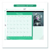 Pets Collection Monthly Desk Pad, Furry Kittens Photography, 22 x 17, White Sheets, Black Binding, 12-Month (Jan-Dec): 2026