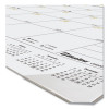 Gold Collection Monthly Desk Pad Calendar, 22 x 17, White/Gold Sheets, Black Headband, 12-Month (Jan To Dec): 2026