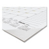 Gold Collection Monthly Desk Pad Calendar, 22 x 17, White/Gold Sheets, Black Headband, 12-Month (Jan To Dec): 2026