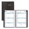 Plan And Link Weekly Planner, 8" x 5", Black Cover, 12-Month (Jan To Dec): 2026