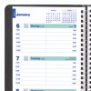 Plan And Link Weekly Planner, 8" x 5", Black Cover, 12-Month (Jan To Dec): 2026