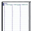 Plan And Link Weekly Appointment Planner, 11" x 9.06", Black Cover, 12-Month (Jan To Dec): 2026