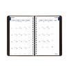 Academic Daily/Monthly Planner, 8 x 5, Black Cover, 12-Month (Aug To July): 2025 To 2026