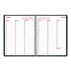 Duraflex Weekly Planner, 11 x 8.5, Black Cover, 12-Month (Jan To Dec): 2026