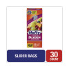 Slider Stand And Fill Food Storage Bags, Gallon, 10.56" x 11", Clear, 30/Box