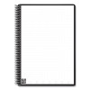 Core Smart Notebook, Dotted Rule (4 Sq/In), Black Cover, (18) 8.8 x 6 Sheets