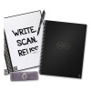 Core Smart Notebook, Wide/Legal Rule, Black Cover, (16) 11 x 8.5 Sheets