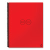 Core Smart Notebook, Dotted Rule (4 Sq/In), Red Cover, (16) 11 x 8.5 Sheets