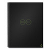 Core Smart Notebook, Dotted Rule (4 Sq/In), Black Cover, (16) 11 x 8.5 Sheets