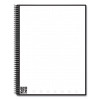 Core Smart Notebook, Dotted Rule (4 Sq/In), Black Cover, (16) 11 x 8.5 Sheets