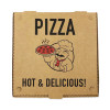 Pizza Boxes, 14 x 14 x 2, Brown, Paper, 50/Pack