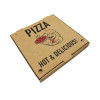 Pizza Boxes, 14 x 14 x 2, Brown, Paper, 50/Pack