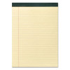 Recycled Legal Pad, Wide/Legal Rule, 40 Canary-Yellow 8.5 X 11 Sheets, Dozen