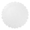 Lace Doilies, Round, 12", White, 5,000/Carton