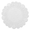 Lace Doilies, Round, 6", White, 10,000/Carton