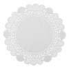 Lace Doilies, Round, 8", White, 5,000/Carton
