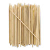 Bamboo Skewers, Paper, 4", Natural, 19,200/Carton