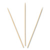 Bamboo Skewers, Paper, 6", Natural, 100/Pack