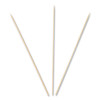 Bamboo Skewers, Paper, 10", White, 100/Pack, 10 Packs/Box, 12 Boxes/Carton