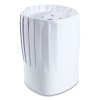 Pleated Chef's Hats, Paper, Adjustable, 10" Tall, One Size, White, 24/Carton