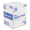 Napkin Bands, White, 1.5", 20,000/Carton