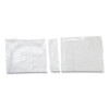 Saddle Bags, Fold-Top Closure, 0.59 Mil, 7.99" x 6.49", Clear, 2,000/Carton