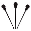 Beverage Plugs, 4.75", Black, 2,000/Carton