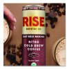 Nitro Cold Brew Latte, Oat Milk Mocha, 7 Oz Can, 12/Carton