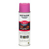 Industrial Choice M1800 System Water-Based Precision Line Marking Paint, Flat Safety Purple, 17 Oz Aerosol Can, 12/Carton
