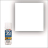 Bulls Eye 1-2-3 Primer Spray, Interior/Exterior, Flat White, 13 Oz Aerosol Can, 6/Carton