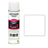 Industrial Choice M1800 System Water-Based Precision Line Marking Paint, Flat White, 17 Oz Aerosol Can, 12/Carton