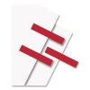 Removable/Reusable Page Flags, Red, 300/Pack